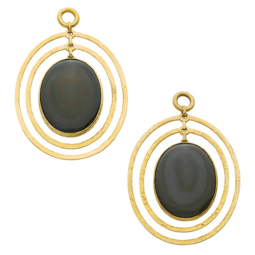 Rainbow Obsidian Oval Movement