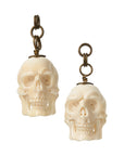 Fossilized Walrus Skull Dangles