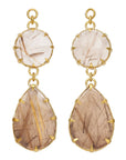 Rutilated Quartz Dangles