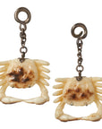 Fossilized Walrus Crab Dangles