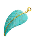 Turquoise Stone Leaves
