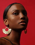 Fan Earrings