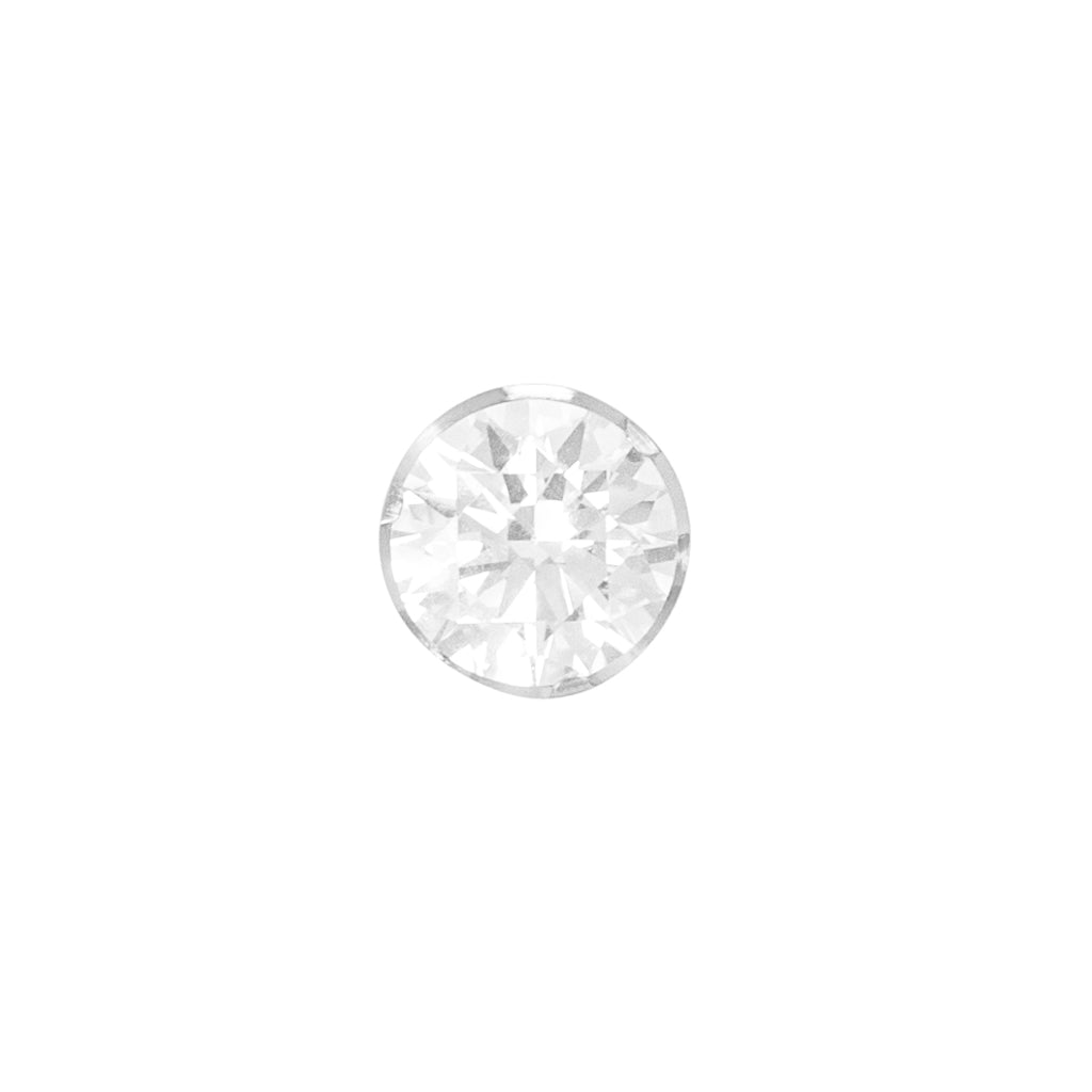 Titanium Clear CZ Threadless End - (18g/16g) – Jimmy Buddha Designs