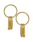 Solid Brass JUMP Rings 14g