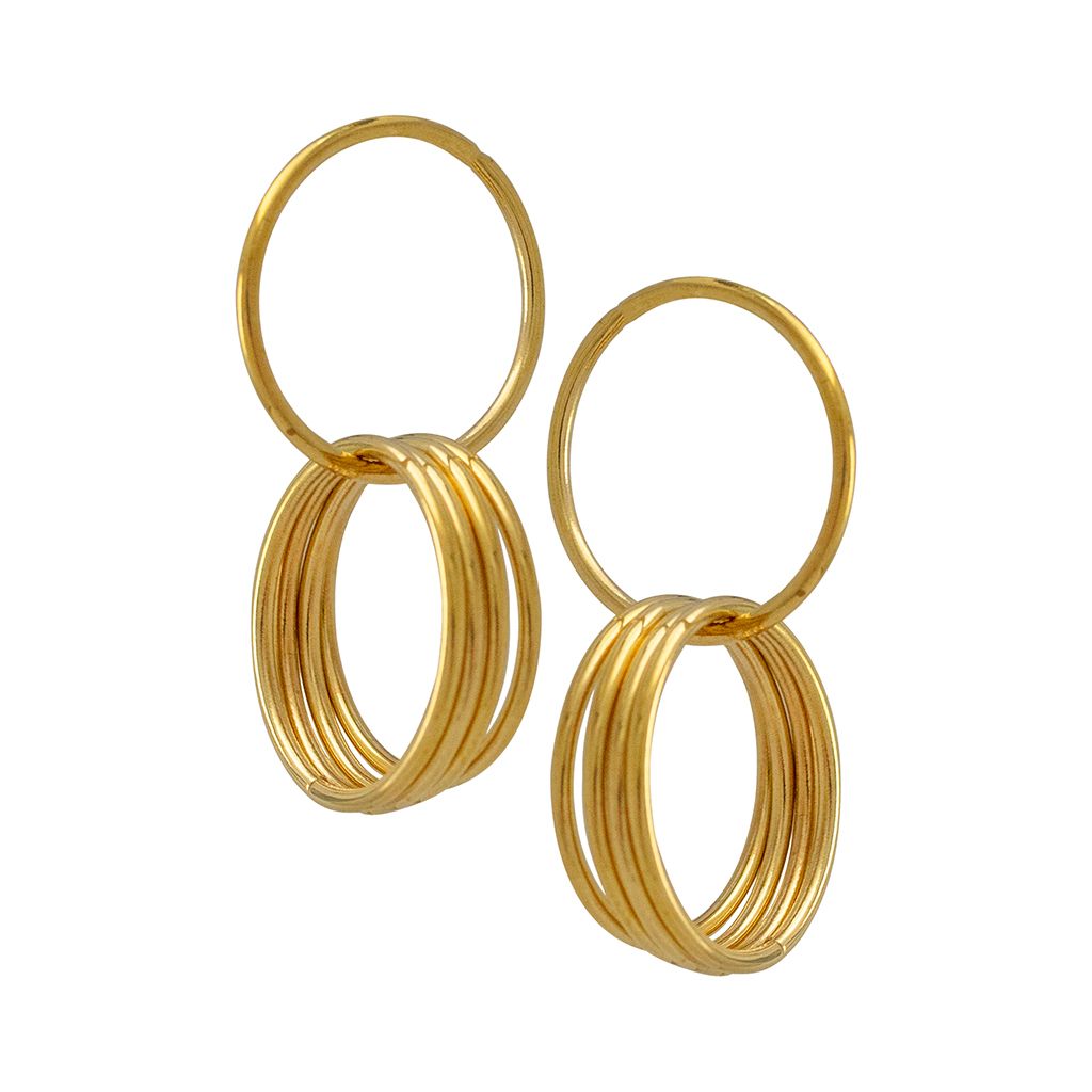 Solid Brass JUMP Rings 16g