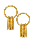 Solid Brass JUMP Rings 12g