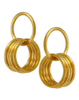 Solid Brass JUMP Rings 12g