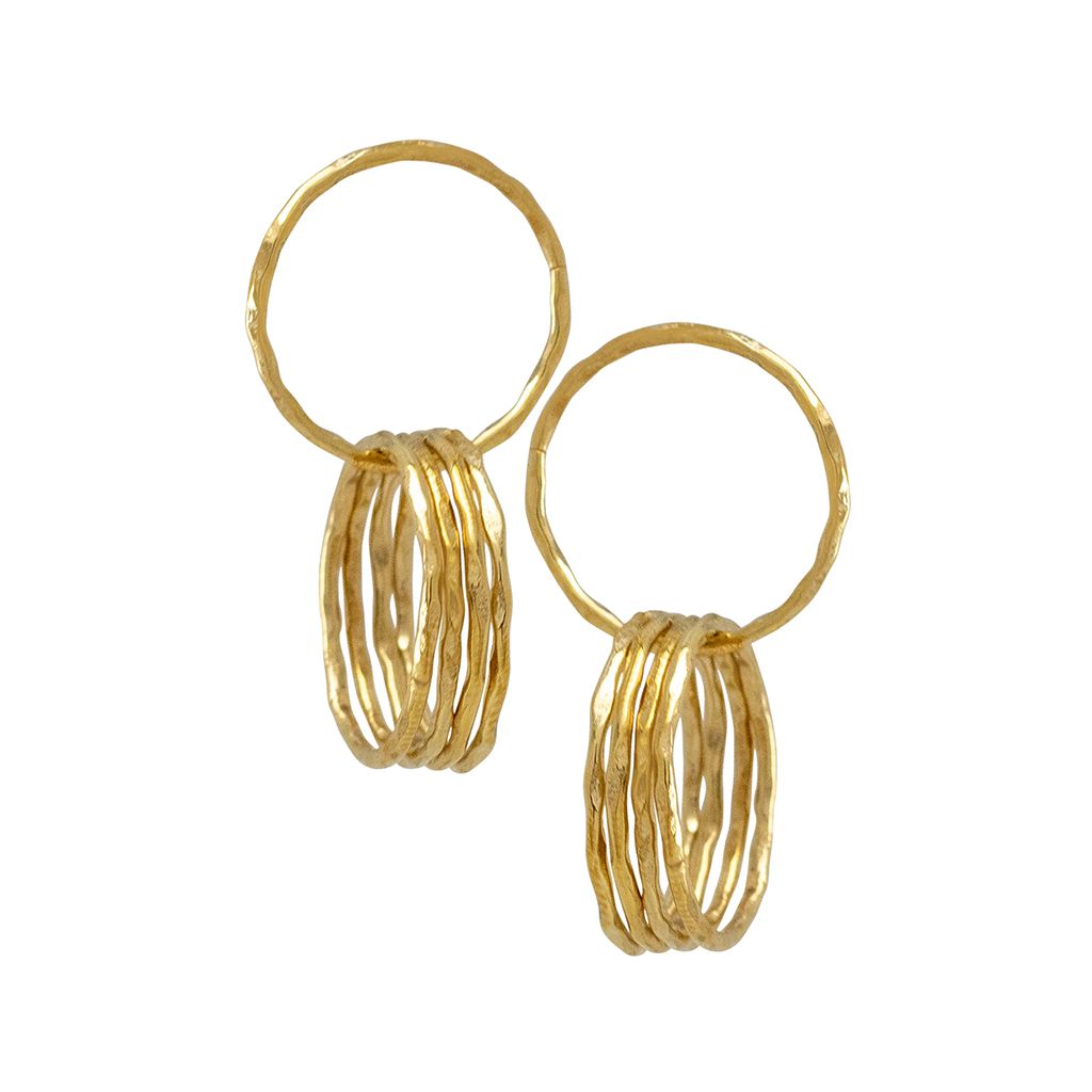 Solid Brass Hammered JUMP Rings 16g – Jimmy Buddha Designs