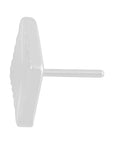 Titanium Razzle Marquise Threadless End (18g/16g)