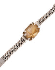 Rutilated Quartz Interlocking Bracelet