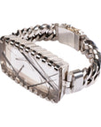 Tourmalated Quartz Interlocking Bracelet