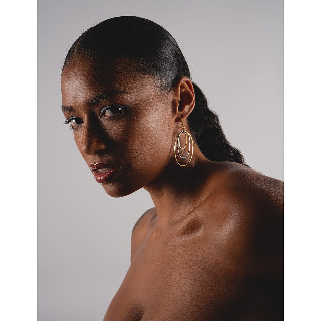 Traditional Ovate Earrings