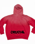 Crucial Pink Hoodie