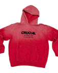 Crucial Pink Hoodie
