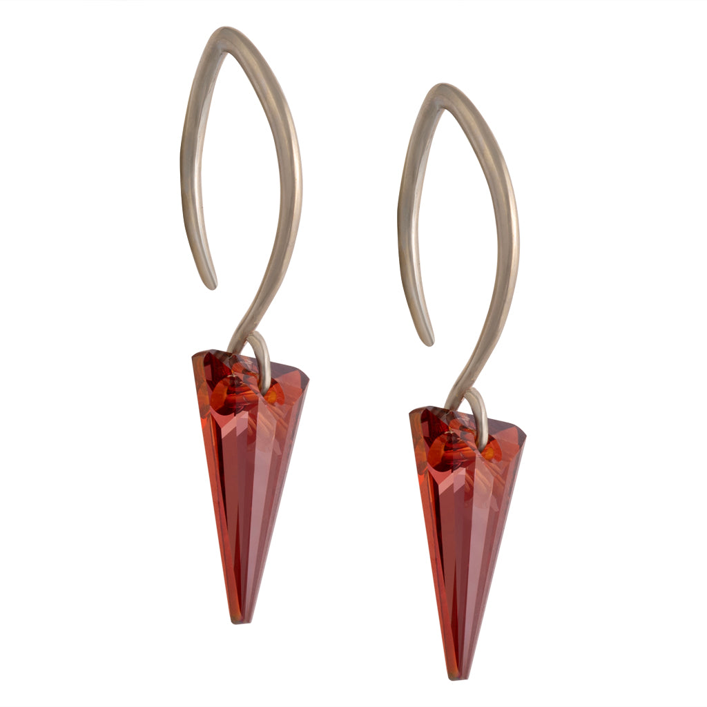 Red Swarovski Spike