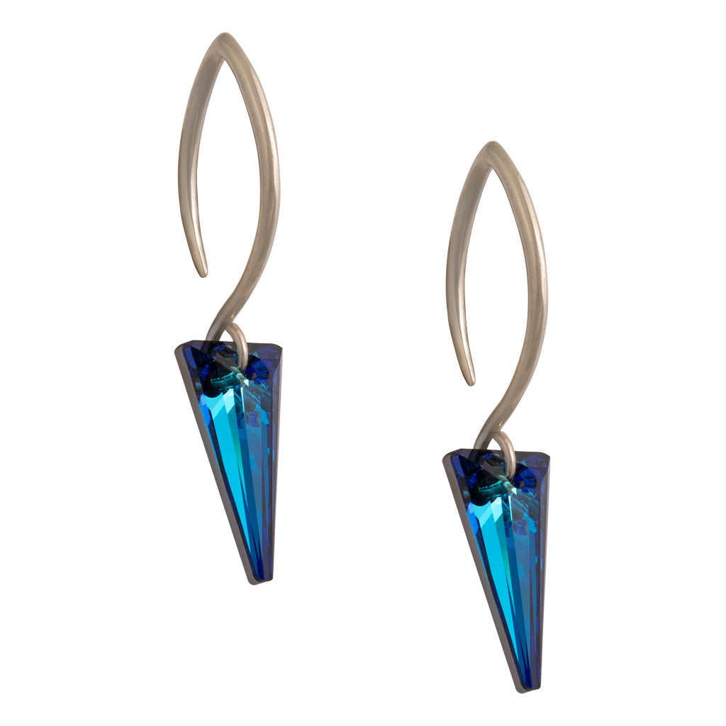 Bermuda Blue Swarovski Spike