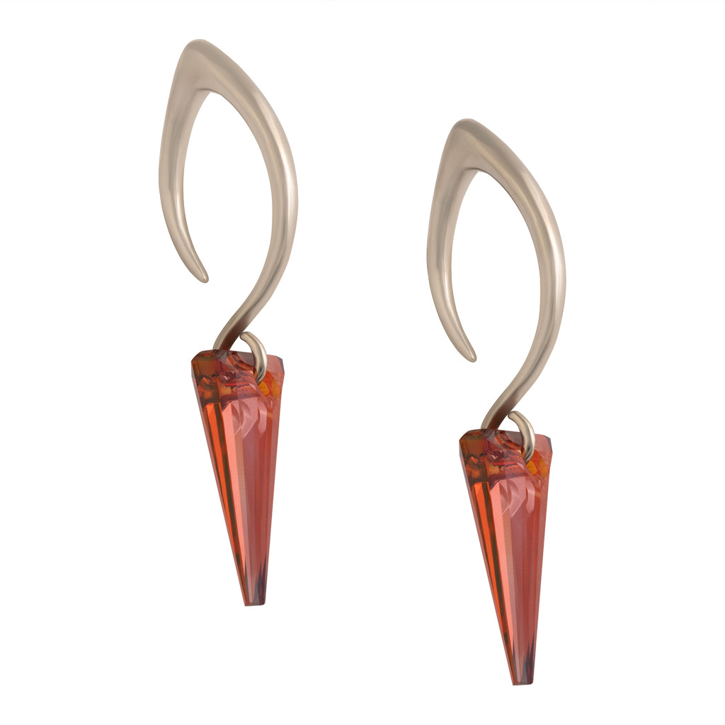 Red Swarovski Spike