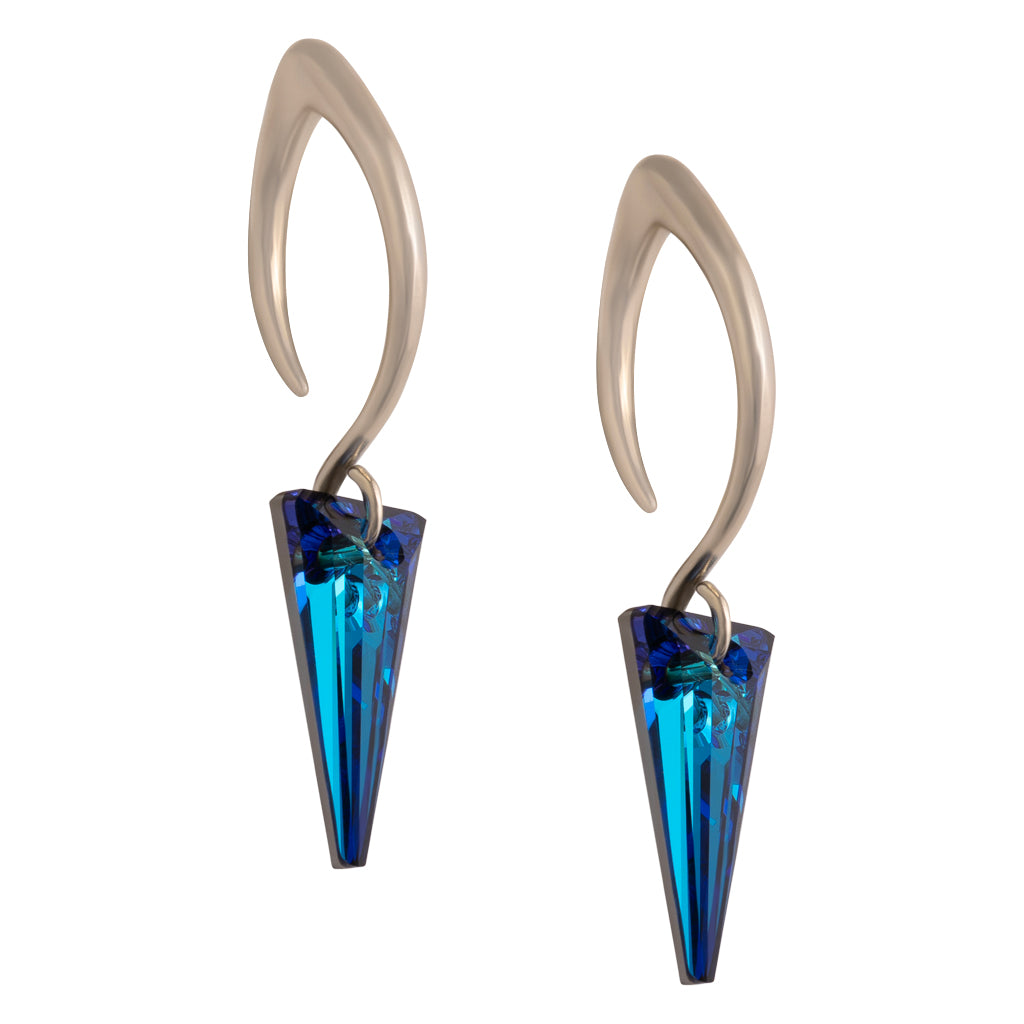 Bermuda Blue Swarovski Spike