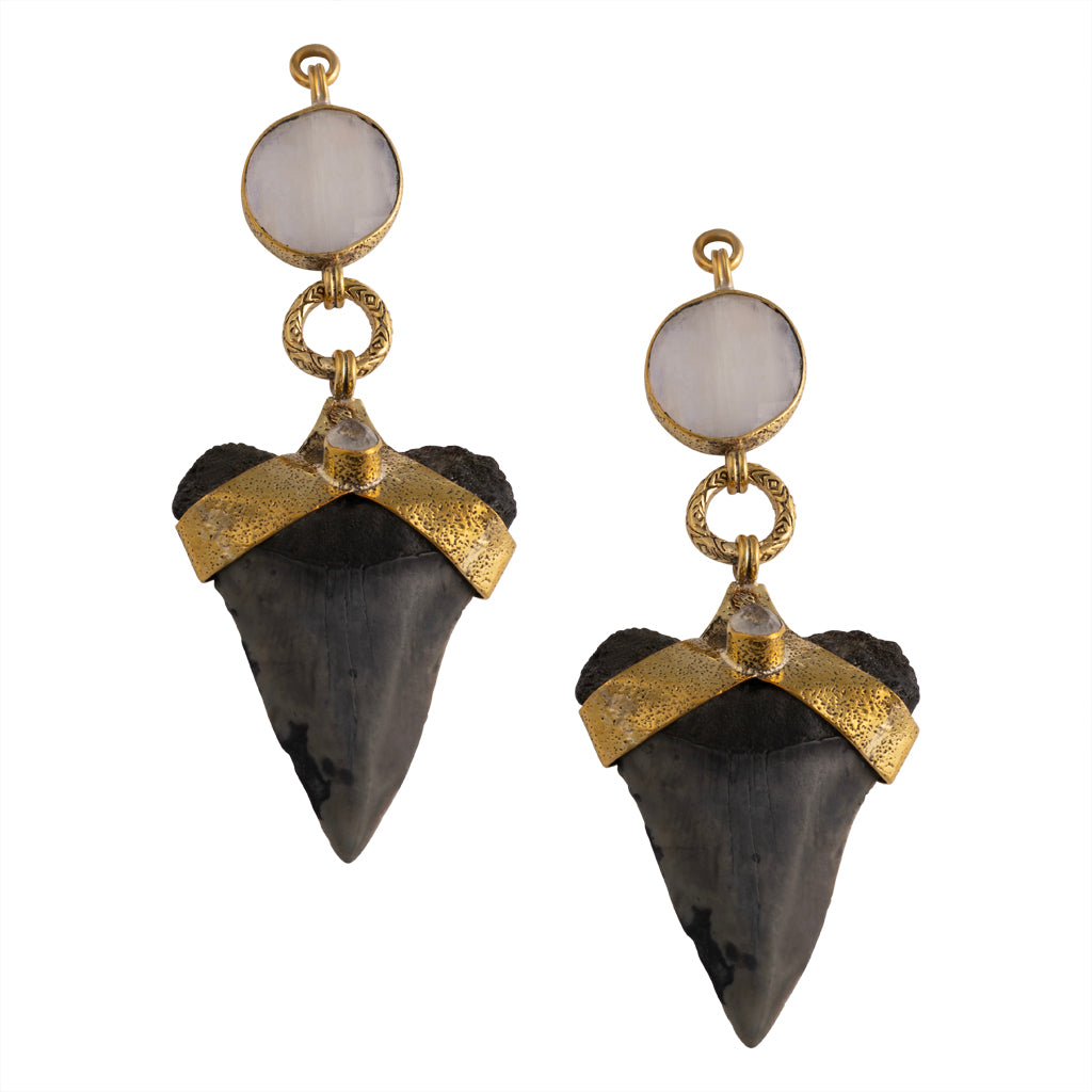 Faceted Rainbow Moonstone Baby Megs
