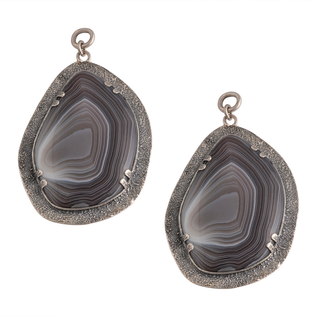 Botswana Agate Dangles