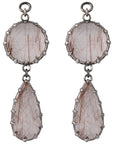 Red Rutilated Quartz Dangles