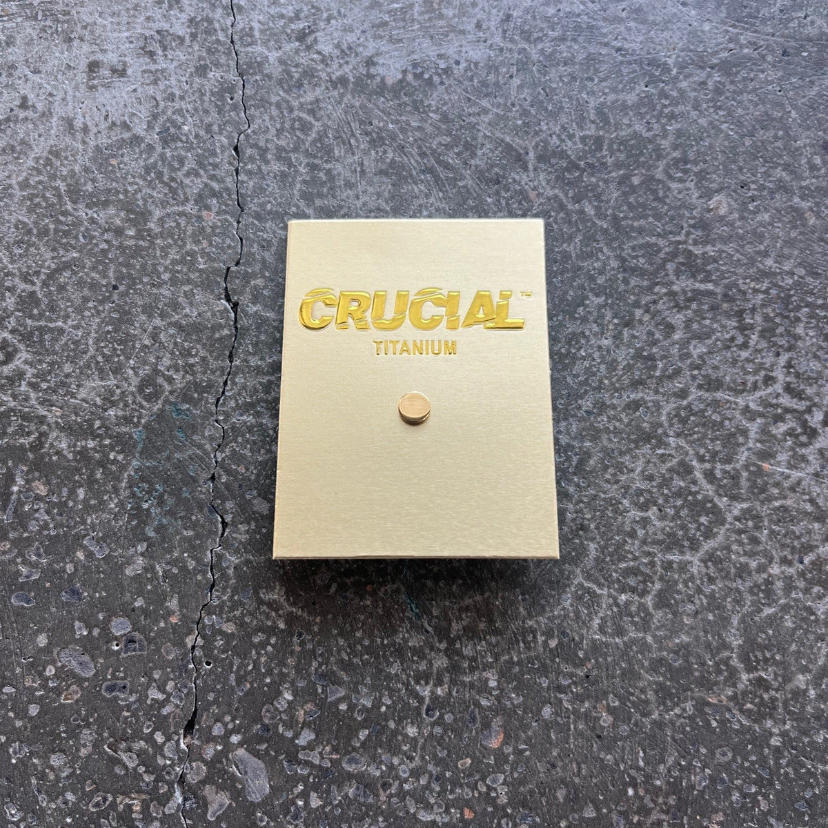 Vapor Gold Titanium Disc Threadless End - 5 sizes available (18g/16g)