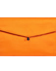 Orange Recycled Kimono Jewelry Pouch