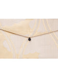 Gold Hexagon Recycled Kimono Jewelry Pouch