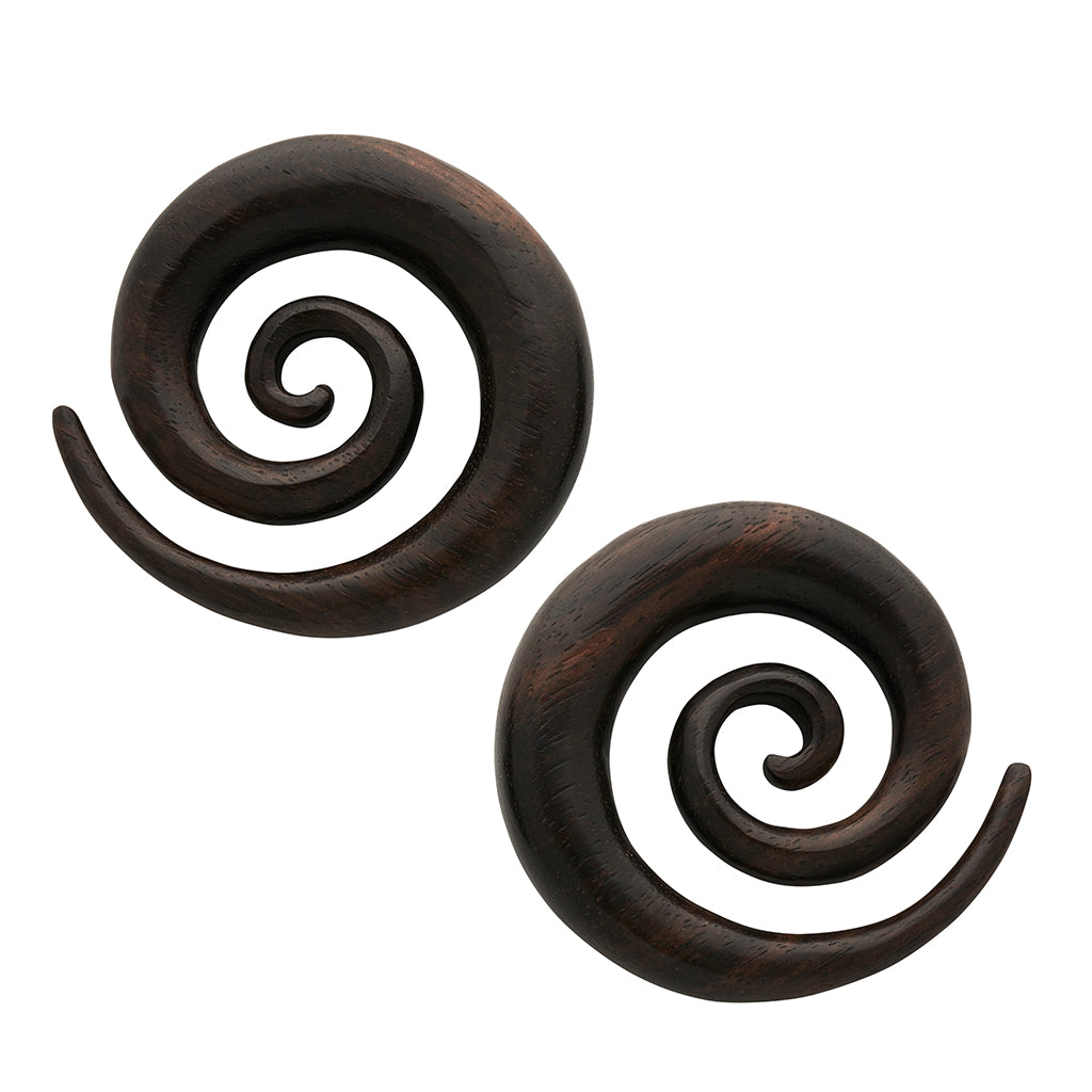 Black Ebony Spirals