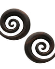 Black Ebony Spirals