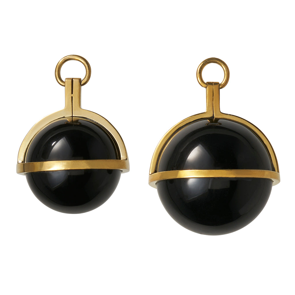 Black Obsidian Globes