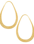 Hammered Teardrops (Solid Brass)
