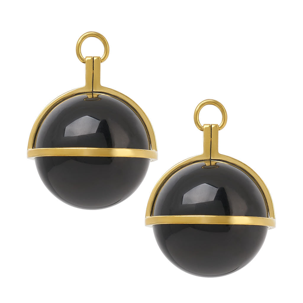 Black Obsidian Globes