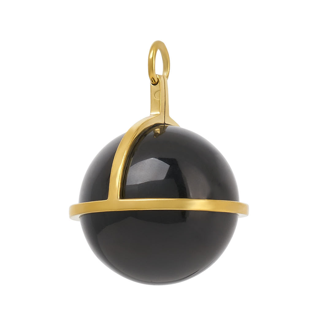 Black Obsidian Globes