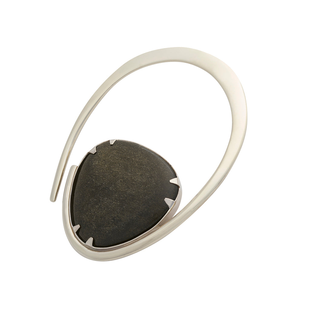Goldsheen Obsidian Ellipse