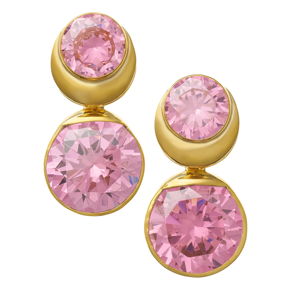 Pink CZ Fused Weights
