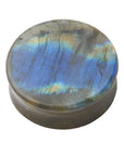 Labradorite A Grade Double Flare Flat Plugs