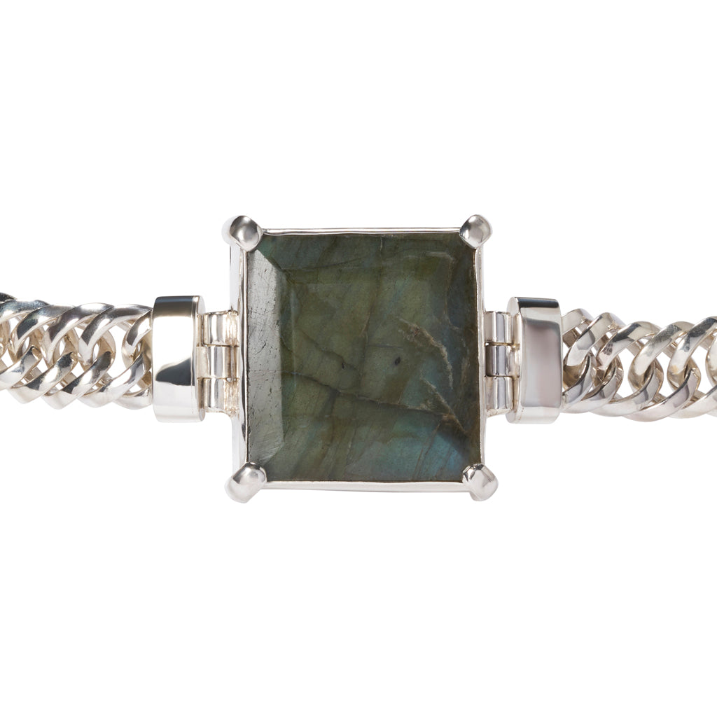 Labradorite Interlocking Bracelet