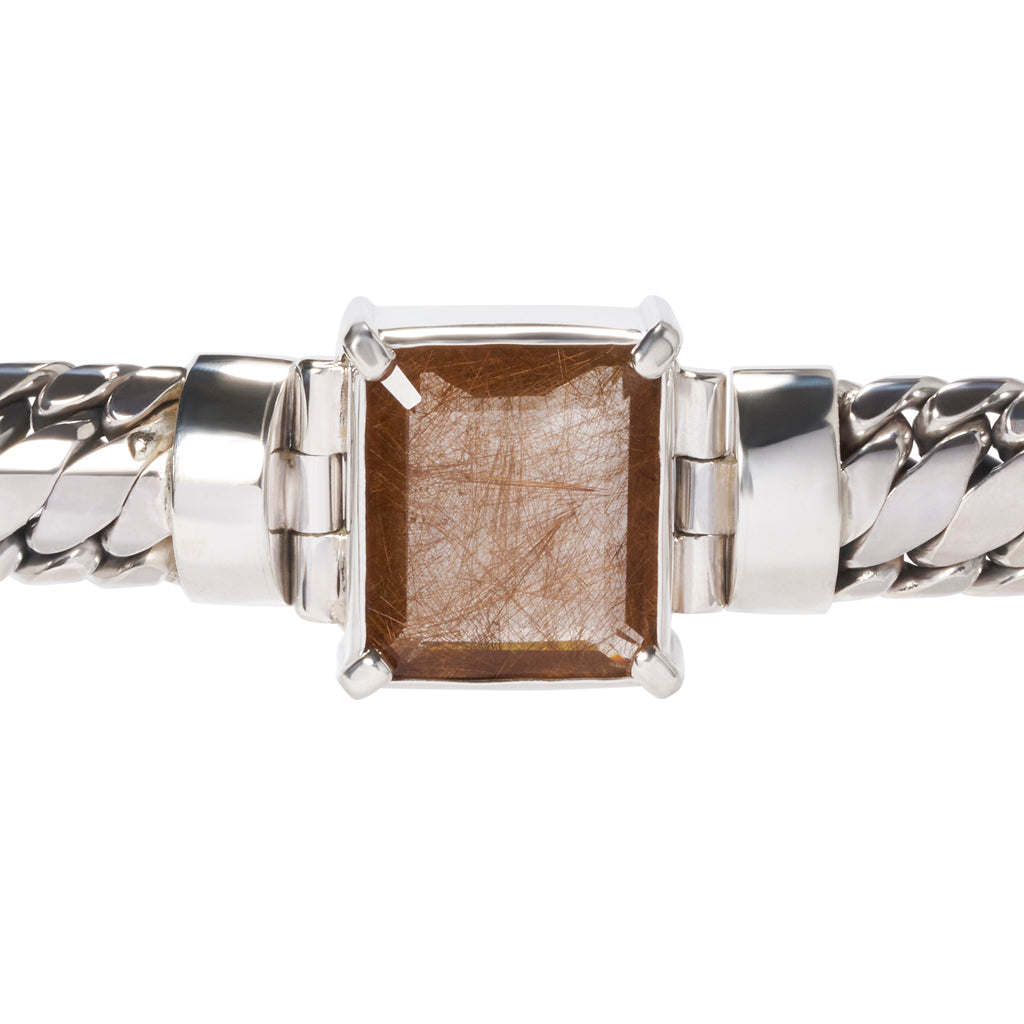 Rutilated Quartz Parang Bracelet