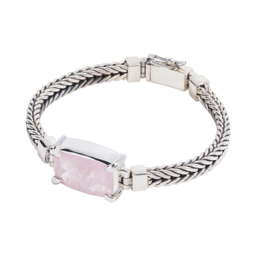 Morganite Square Bracelet