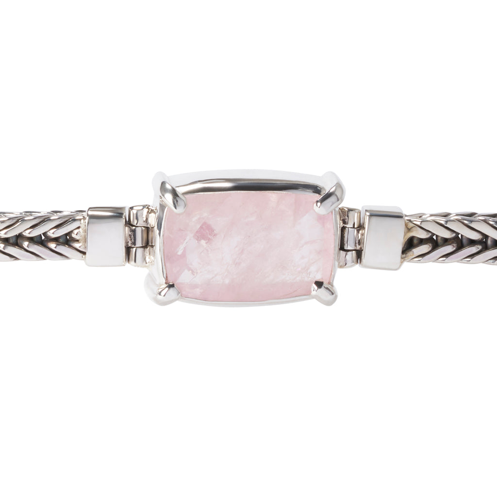 Morganite Square Bracelet