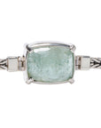 Aquamarine Square Bracelet