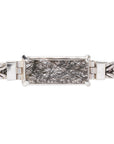 Tourmalated Quartz Square Bracelet