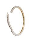 Topaz Pave Hoops