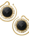 Faceted Black Obsidian Traditional Puju