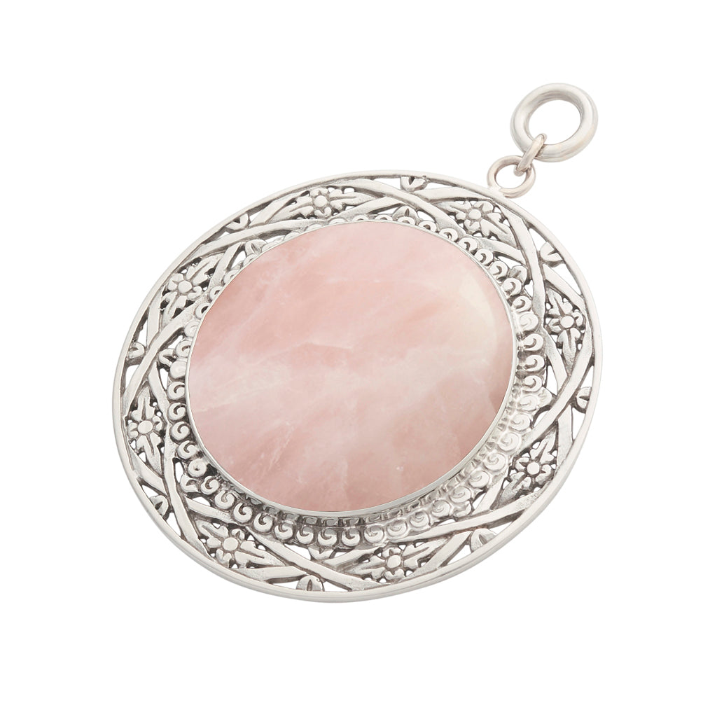 Rose Quartz Medallions
