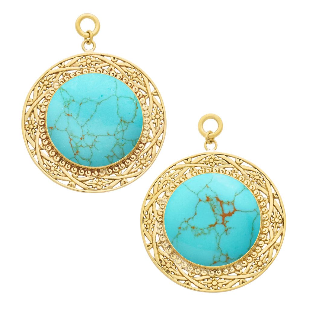 Turquoise Medallions