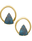 Chrysocolla Prong Coils