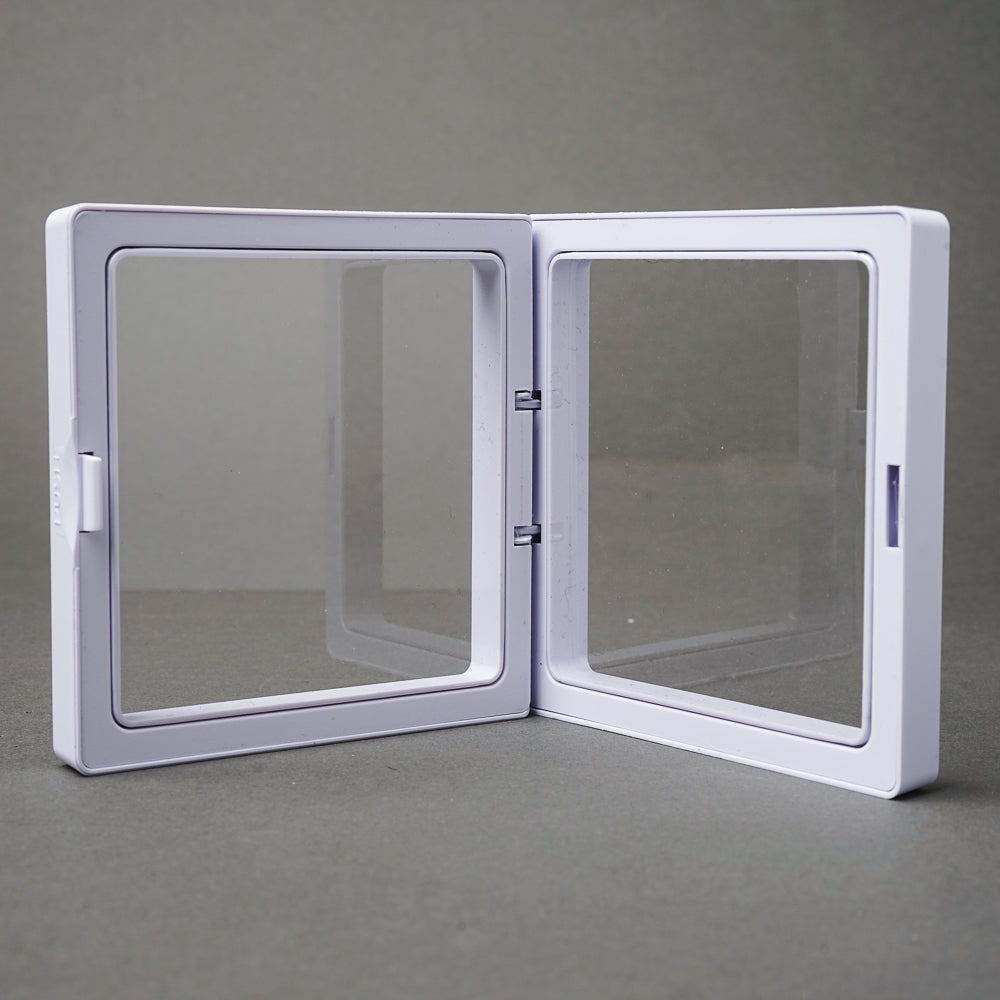 Square White Display Frames