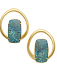 Chrysocolla Prong Coils